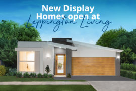 New Display Homes at Leppington Living, NSW