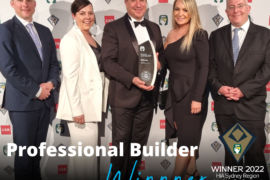 WINNER of the 2022 NSW Medium Professional Builder of the Year