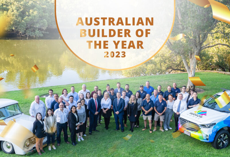 WINNER of the 2023 AUSTRALIAN Medium Professional Builder of the Year