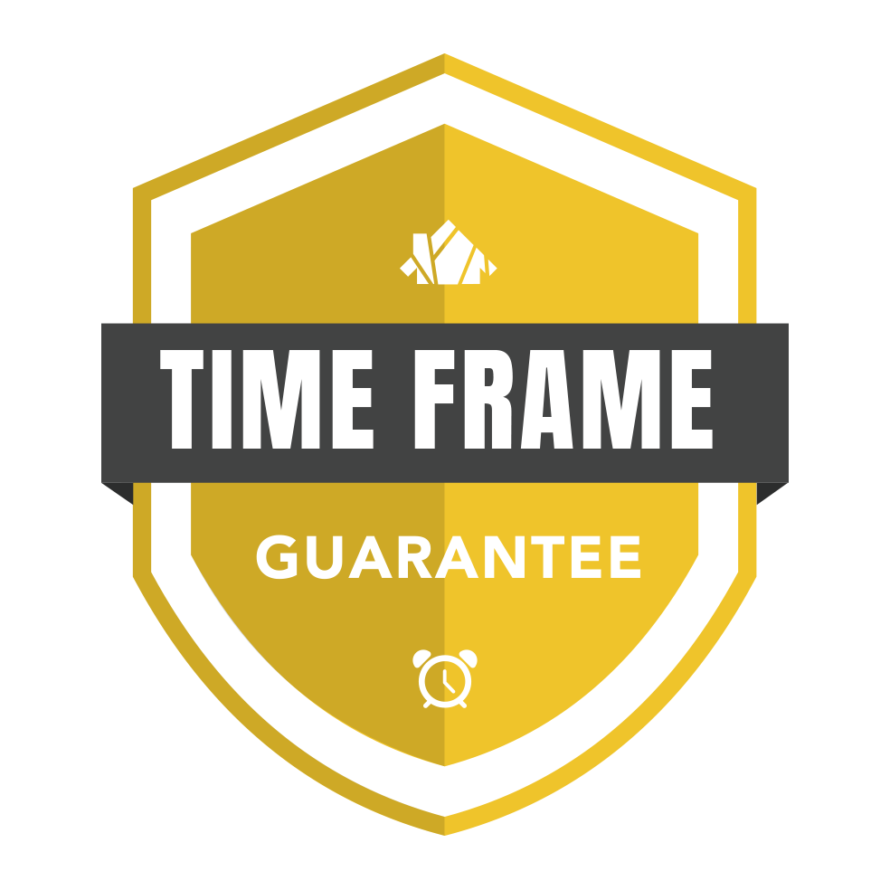 Hudson Homes Time Frame Guarantee