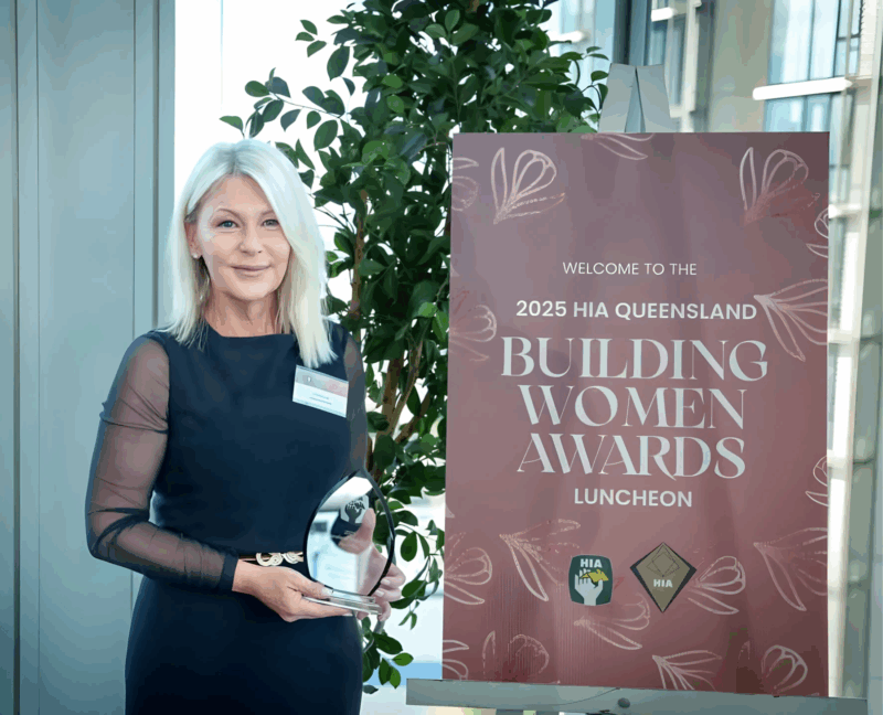 Shelley Wins Professional Service Excellence at the 2025 HIA Queensland Building Women Awards