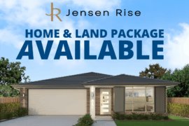 Jensen Rise Home and Land Construction Now Underway