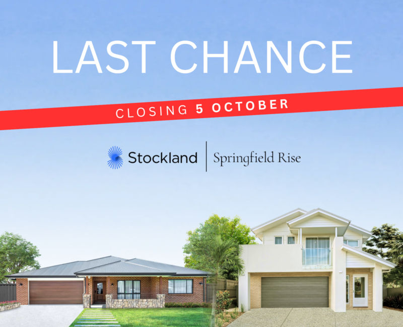 Last Chance to Visit Our Springfield Rise, Spring Mountain Display Home